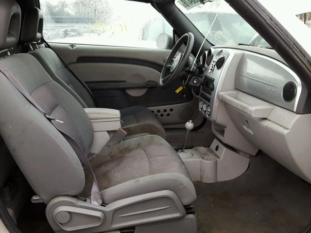 3C3JY55E46T317147 - 2006 CHRYSLER PT CRUISER GRAY photo 5