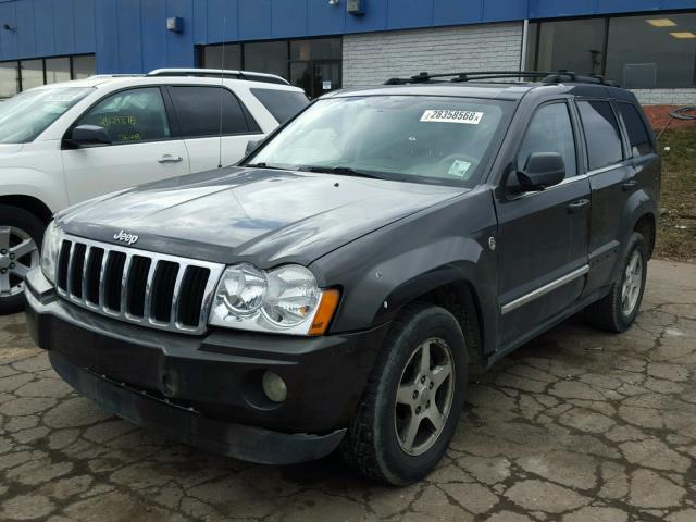 1J4HR58N06C190373 - 2006 JEEP GRAND CHER GRAY photo 2