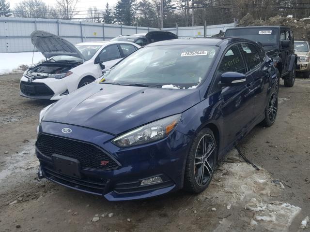 1FADP3L92HL255919 - 2017 FORD FOCUS ST BLUE photo 2