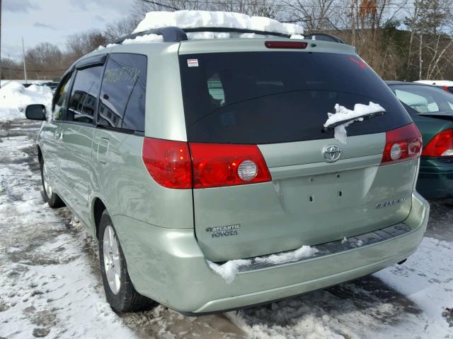 5TDZA23C76S392440 - 2006 TOYOTA SIENNA CE GREEN photo 3