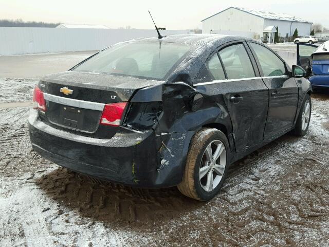 1G1PG5SC5C7177551 - 2012 CHEVROLET CRUZE LT BLACK photo 4