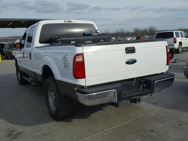 1FT7W2BT4GEC41038 - 2016 FORD F250 SUPER WHITE photo 3