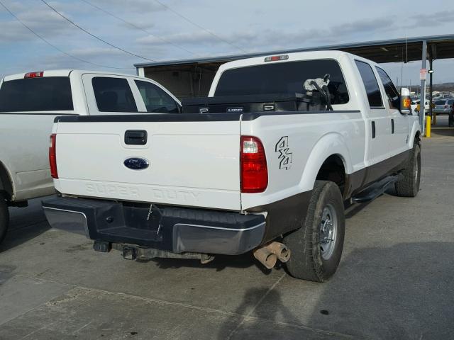 1FT7W2BT4GEC41038 - 2016 FORD F250 SUPER WHITE photo 4