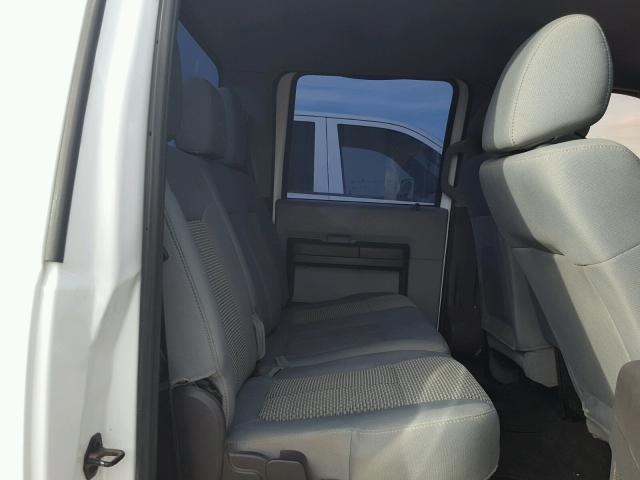 1FT7W2BT4GEC41038 - 2016 FORD F250 SUPER WHITE photo 6