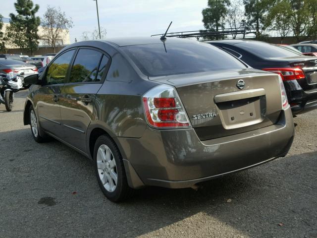 3N1AB61E68L762908 - 2008 NISSAN SENTRA 2.0 BROWN photo 3