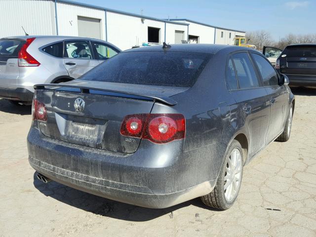 3VWRJ71K08M175089 - 2008 VOLKSWAGEN JETTA WOLF GRAY photo 4