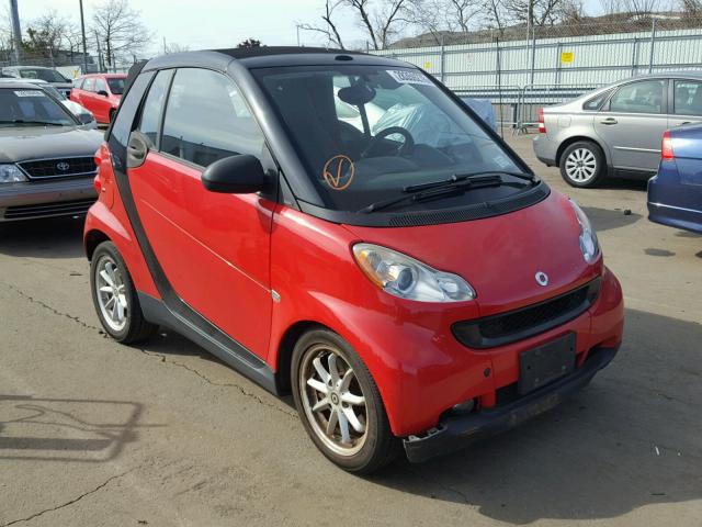 WMEEK3BA1AK333287 - 2010 SMART FORTWO PAS RED photo 1