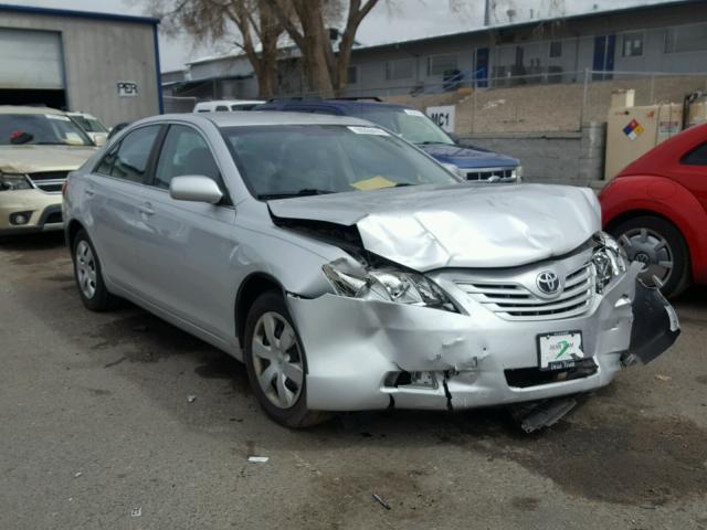 4T4BE46KX8R034138 - 2008 TOYOTA CAMRY CE SILVER photo 1