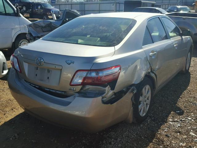 JTNBB46K573022633 - 2007 TOYOTA CAMRY NEW GOLD photo 4