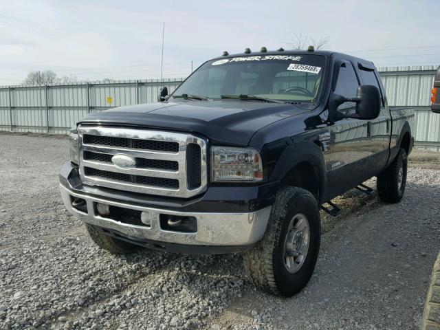 1FTSW21P65ED36499 - 2005 FORD F250 SUPER BLACK photo 2