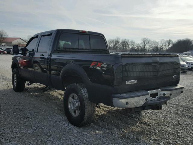 1FTSW21P65ED36499 - 2005 FORD F250 SUPER BLACK photo 3