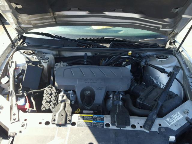 2G4WC552571101697 - 2007 BUICK LACROSSE C SILVER photo 7