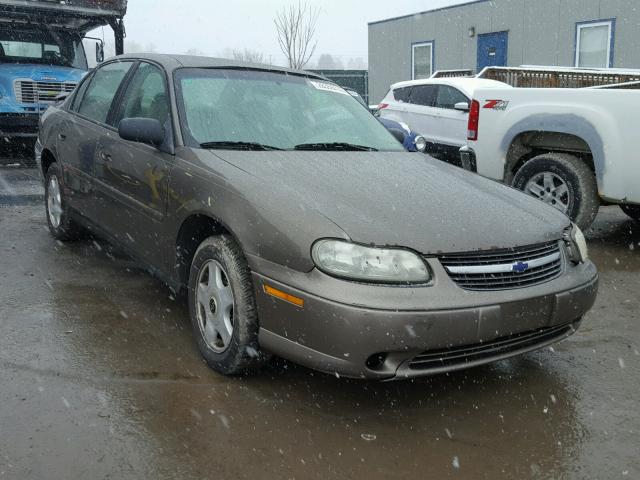 1G1ND52J316176352 - 2001 CHEVROLET MALIBU BROWN photo 1