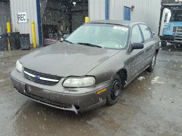 1G1ND52J316176352 - 2001 CHEVROLET MALIBU BROWN photo 2