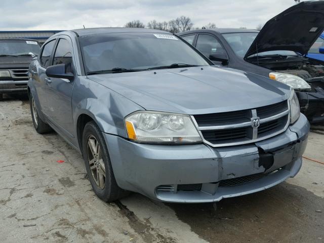 1B3LC56K78N160659 - 2008 DODGE AVENGER SX SILVER photo 1