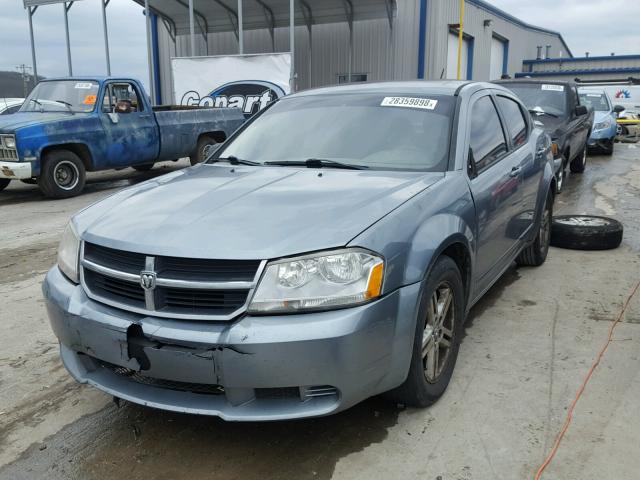 1B3LC56K78N160659 - 2008 DODGE AVENGER SX SILVER photo 2