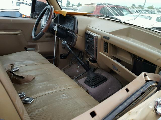 2FTEF26Y4LCA60843 - 1990 FORD F250 TAN photo 5