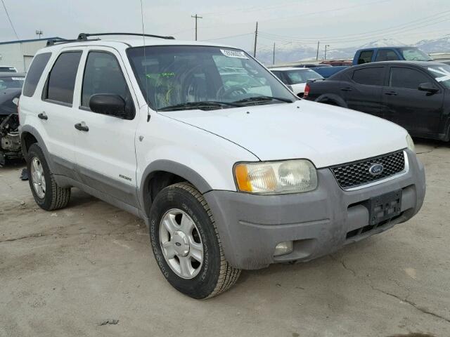 1FMYU03132KA79856 - 2002 FORD ESCAPE XLT WHITE photo 1