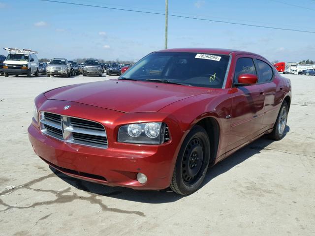 2B3KA53T49H506501 - 2009 DODGE CHARGER R/ RED photo 2