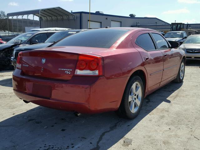 2B3KA53T49H506501 - 2009 DODGE CHARGER R/ RED photo 4