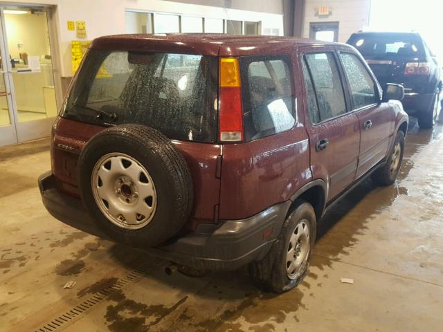 JHLRD1846XC023464 - 1999 HONDA CR-V LX RED photo 4