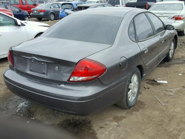 1FAFP56295A273361 - 2005 FORD TAURUS SEL CHARCOAL photo 4