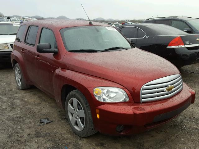 3GNCA13B19S599694 - 2009 CHEVROLET HHR LS BURGUNDY photo 1