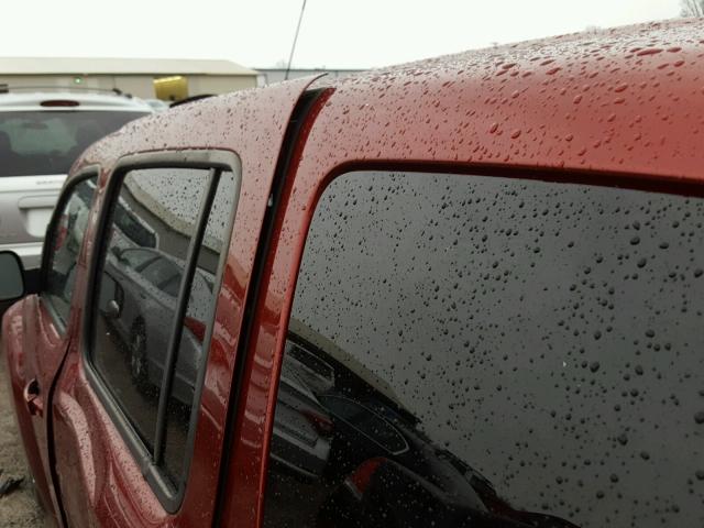 3GNCA13B19S599694 - 2009 CHEVROLET HHR LS BURGUNDY photo 10