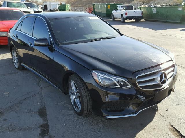 WDDHF8JB2GB285630 - 2016 MERCEDES-BENZ E 350 4MAT BLACK photo 1