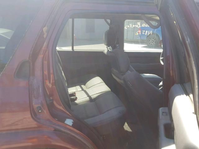 JN8DR09Y11W601100 - 2001 NISSAN PATHFINDER RED photo 6