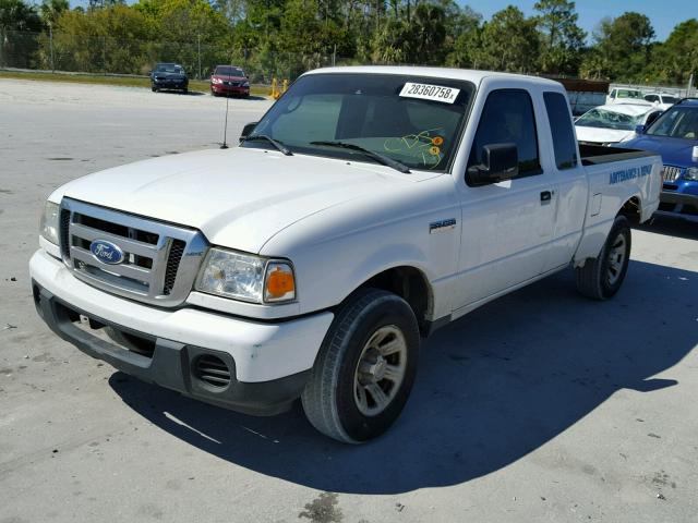 1FTYR44U98PA50041 - 2008 FORD RANGER SUP WHITE photo 2