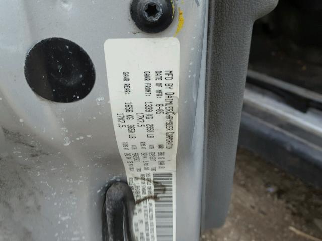 1J8HG48K46C143948 - 2006 JEEP COMMANDER GRAY photo 10