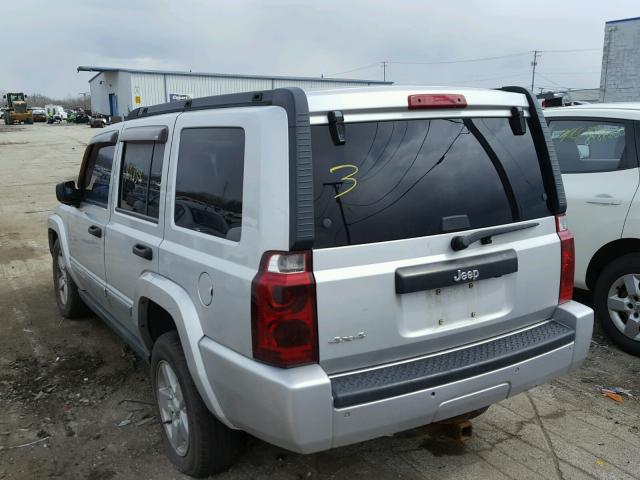 1J8HG48K46C143948 - 2006 JEEP COMMANDER GRAY photo 3