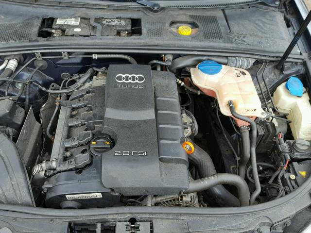 WAUDF48H37K017579 - 2007 AUDI A4 2.0T CA BLUE photo 7