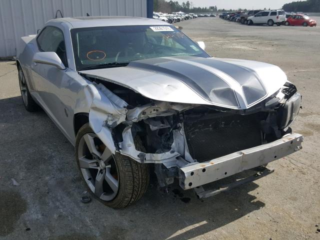 2G1FC1ED2B9144704 - 2011 CHEVROLET CAMARO LT SILVER photo 1