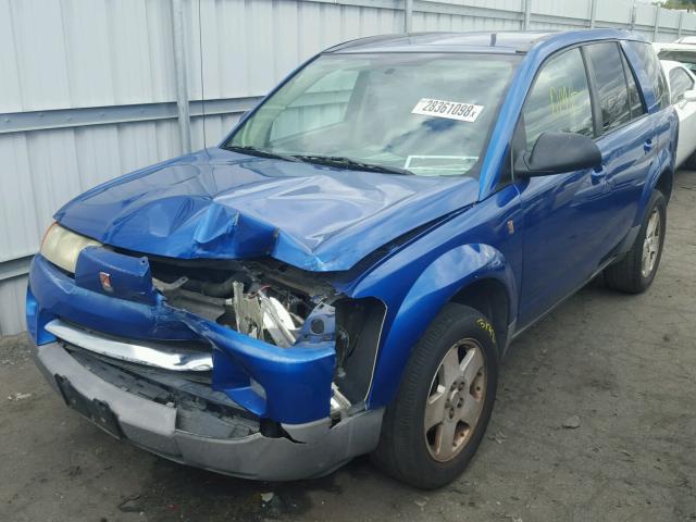 5GZCZ63454S883493 - 2004 SATURN VUE BLUE photo 2