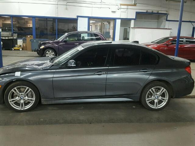 WBA3B9G55ENR92186 - 2014 BMW 335 XI GRAY photo 9