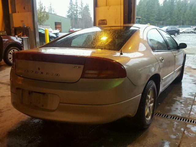 2B3HD46R02H265747 - 2002 DODGE INTREPID S Qızıl foto 4