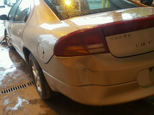 2B3HD46R02H265747 - 2002 DODGE INTREPID S Qızıl foto 9