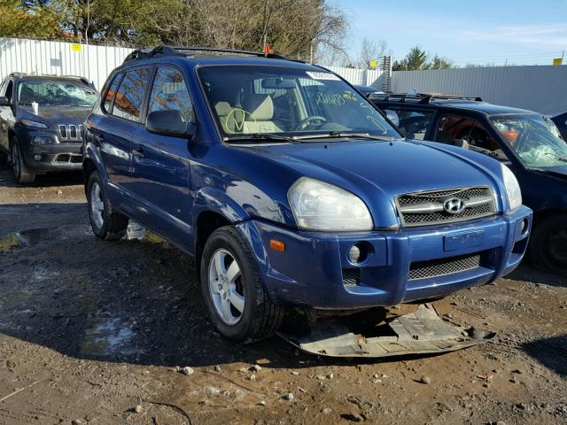 KM8JM72BX6U325512 - 2006 HYUNDAI TUCSON GL BLUE photo 1