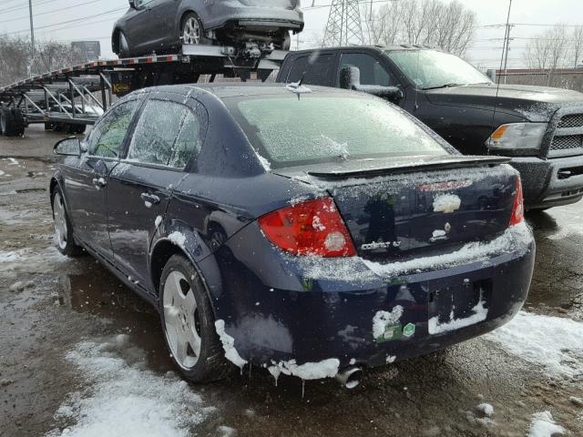 1G1AF5F5XA7134972 - 2010 CHEVROLET COBALT 2LT BLUE photo 3