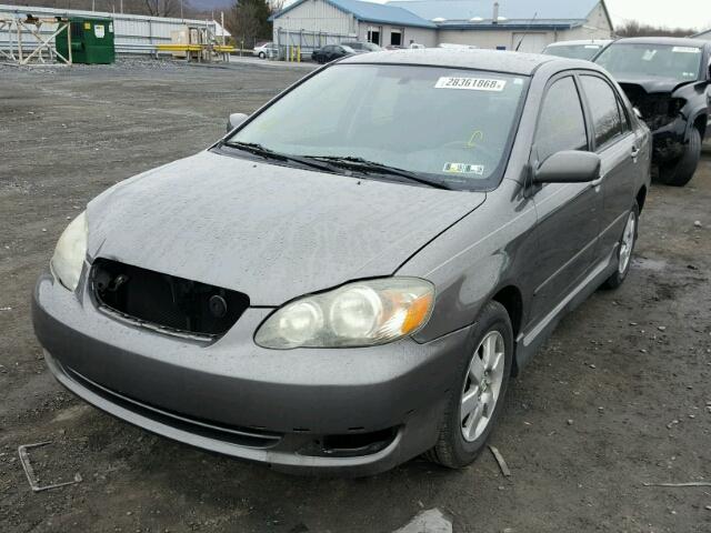 2T1BR32E66C651690 - 2006 TOYOTA COROLLA CE GRAY photo 2