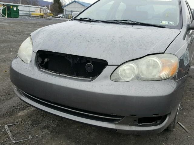 2T1BR32E66C651690 - 2006 TOYOTA COROLLA CE GRAY photo 9