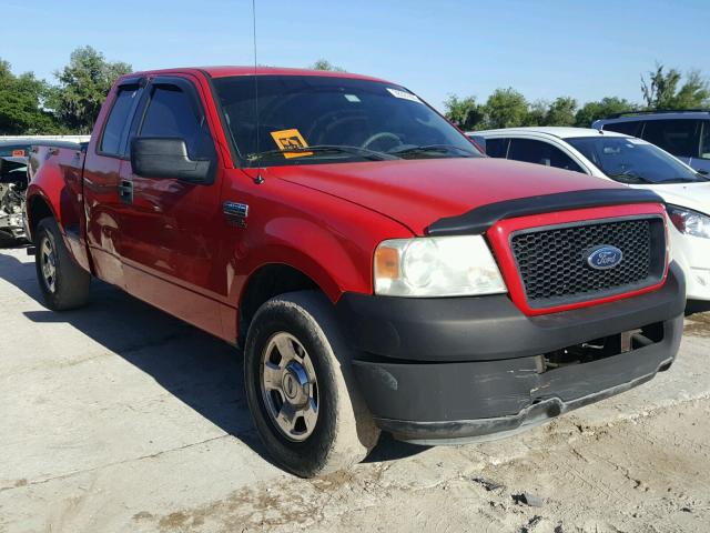 1FTRX02W24KB81729 - 2004 FORD F150 Қызыл фото 1