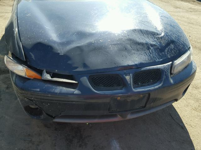 1G2WP52K62F134307 - 2002 PONTIAC GRAND PRIX Mavi foto 9