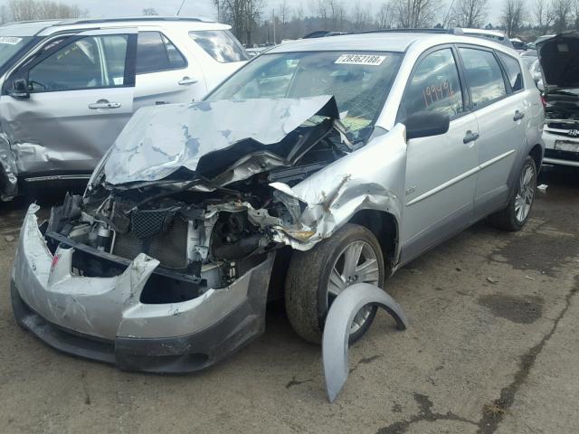 5Y2SL62843Z414999 - 2003 PONTIAC VIBE SILVER photo 2