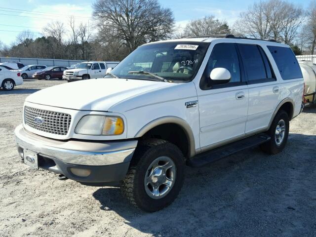 1FMPU18L6XLB41926 - 1999 FORD EXPEDITION WHITE photo 2