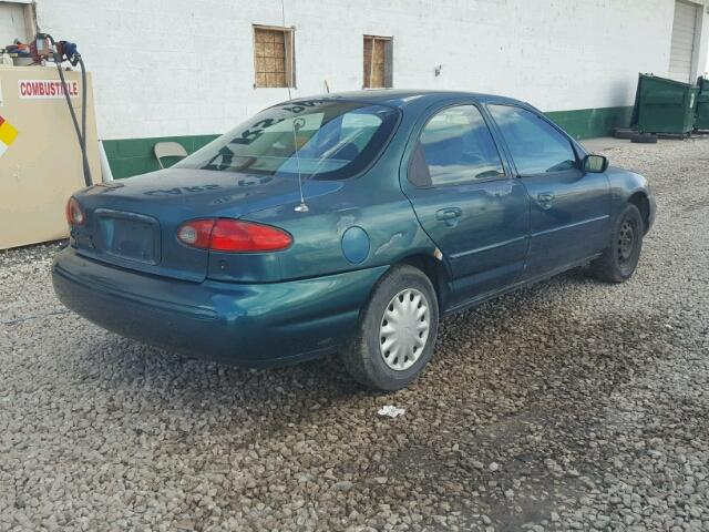 1FALP6537TK226341 - 1996 FORD CONTOUR GL 绿色 照片 4