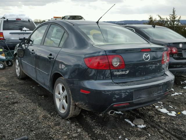 JM1BK32F261482026 - 2006 MAZDA 3 I BLUE photo 3