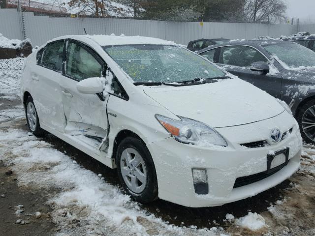 JTDKN3DU1B1429699 - 2011 TOYOTA PRIUS WHITE photo 1